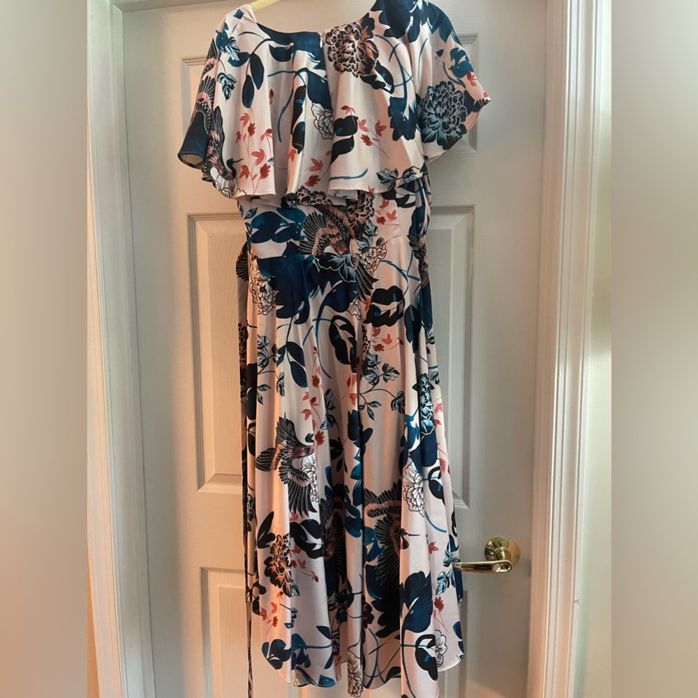 Eliza J High Low Flutter Dress Size 14